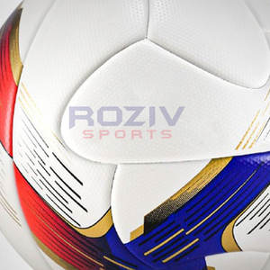 Ballon de football léger de haute qualité en promotion, taille 5, pour matchs professionnels et entraînements, durable, avec logo et étiquettes personnalisables - Product Image 4