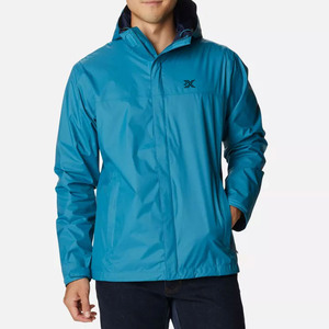 Chaqueta Impermeable de Invierno para Hombre, para Uso en Exteriores, con Cuello Mao, de Nailon/Poliéster, Transpirable, Personalizable con Etiqueta Privada, MOQ Bajo - Product Image 1