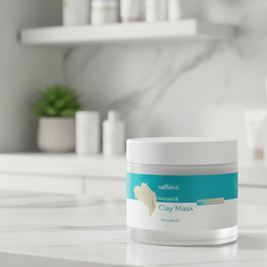 Saaransh Clay Mask with Natural Clays and Herbal Extracts for Deep Cleansing and Skin <b>Brightening</b> At Lowest Price - Product Image 4