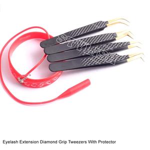 Pinzas de Silicona de Acero Inoxidable para Injerto, Correa Protectora de Muñeca para Extensión de Pestañas, Herramientas Auxiliares, 1 Unidad - Product Image 5