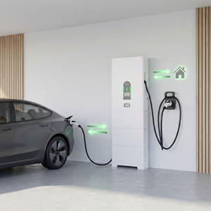 Système de stockage d'énergie domestique tout-en-un 7 kW V2G V2H, ESS hybride avec chargeur bidirectionnel DC pour véhicules électriques CCS2 5 10 15 kWh LFP - Product Image 3