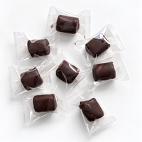 Bonbons au chocolat fourrés à la guimauve, marque privée, en sachets individuels, prêts à la vente au détail, fournisseur en gros de marques personnalisées