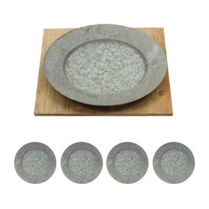 Argenterie Assiettes de présentation Assiettes ménagères Plats Fruits Aliments Snack Plateaux Assiettes de service pour mariage - Product Image 4