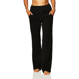 Pantalones informales para mujer 2024 Color personalizado Estilo callejero de alta calidad Cintura elástica Llegada de invierno Servicio de diseño OEM Precio barato - Product Image 6