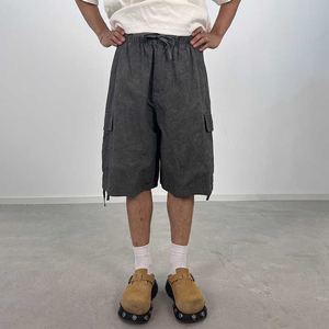 Pantalones Cortos Deportivos de Verano para Hombre, Estilo Urbano, Casuales, para Gimnasio, con Malla Ecológica, Cierre con Cordón, para Entrenamiento y Fitness - Product Image 3