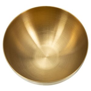 Tazón Dorado de Alta Calidad Premium, Excelente Suministro, Vajilla para Mesa de Comedor, para Uso Doméstico y Hotelero, Personalizable en Tamaño y Material, Metal - Product Image 2