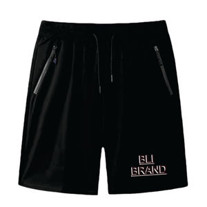 2025 été hommes décontracté sport Shorts de plage 15 couleurs unies séchage rapide coupe ample avec fermeture à la taille élastique conception respirante - Product Image 4