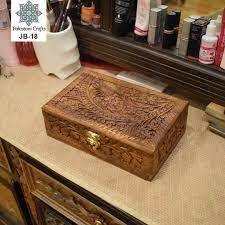 Caja de anillos reciclable de papel Joyero de madera de lujo con exterior pulido para almacenamiento suave Precio más bajo de HF CRAFTS - Product Image 4