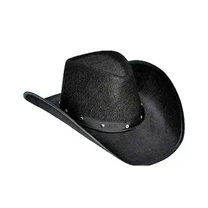 Top Kwaliteit Heren Western Hoed Cowboy Leren Hoed Shapable Rand Sombreros Hoge Kwaliteit Koe Jongen Hoed