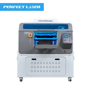 Perfect Laser - PE-UV4050 Flat Table Garment Textile T Shirt UV Printing Machine Multi-Functional Printer