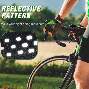 Custom Made Heavy Duty Non-Slip Adjustable Wrist <b>Strap</b> Unisex Lightweight Cycling Gloves Comfortable Stock Half <b>Finger</b> - Product Image 5