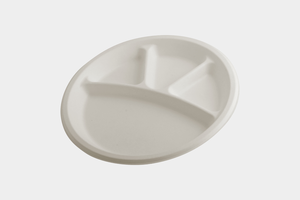 Assiettes jetables en bagasse de qualité supérieure, vaisselle compostable en fibre de canne à sucre pour un usage quotidien, événements d'entreprise et respectueuses de l'environnement - Product Image 6