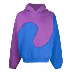 Sudadera con capucha de lana de gran tamaño para hombre con logotipo personalizado de alta calidad, diseño de diamantes de imitación liso de alta calidad, logotipo personalizable - Product Image 5