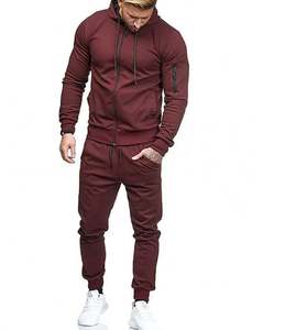 Ensemble survêtement et pantalon avec logo personnalisé Survêtement Sweat-shirt uni Tenue de jogging Tenue de sport OEM Vêtements de meilleure qualité pour hommes - Product Image 2