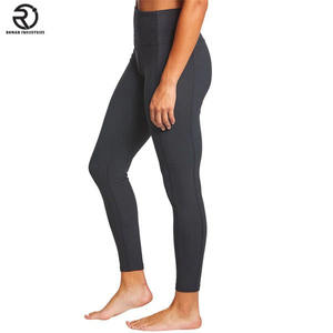 Leggings de Yoga de gimnasio de cintura alta para mujer con patrón sólido para entrenamiento y Deportes - Product Image 2