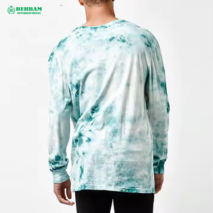 เสื้อยืดคอกลมทรงหลวมผ้าฝ้าย 100% สำหรับผู้ชาย แห้งเร็ว เป็นมิตรกับสิ่งแวดล้อม สไตล์ลำลอง - Product Image 3