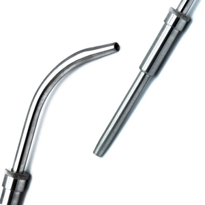 Racleur osseux dentaire manuel en acier inoxydable de haute qualité, lame droite et incurvée pour l'extraction d'implants, collecteur d'os dentaire - Product Image 5