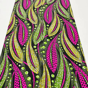 Impresión de cera Africana Dakar de alta calidad y tela de algodón Ankara perfecta para ropa elegante y diseños de moda - Product Image 1