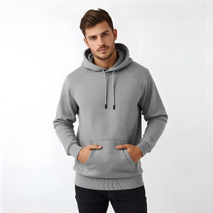 Sweat à capuche d'hiver en polaire polyester/nylon à impression numérique personnalisée pour hommes avec logo personnalisé et options de marque privée OEM/ODM - Product Image 6