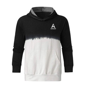 เสื้อสเวตเตอร์แฟชั่นมีฮู้ดของผู้ชายสีทึบแนวสตรีทเสื้อมีฮู้ดแบบลำลองสำหรับฤดูใบไม้ผลิฤดูใบไม้ร่วง - Product Image 1