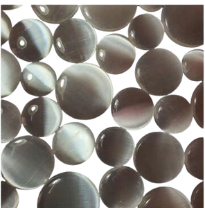 Cabochon de sélénite pierres précieuses en vrac coupe ovale 3mm hauteur d'article haute qualité naturelle - Product Image 4