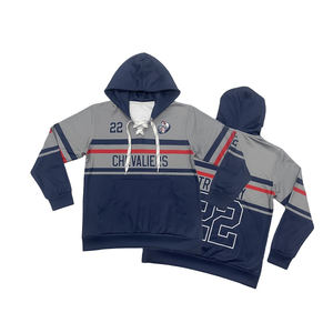 Alta calidad personalizado OEM ropa de hockey sobre hielo ropa deportiva chaqueta camiseta con capucha Jersey uniforme - Product Image 4