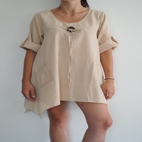 Robes, jupes, chemisiers, hauts, pantalons, jeans et ensembles pour femmes en coton tissé 100% écologique