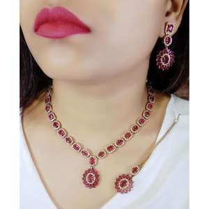 Nouvelle collection de bijoux fantaisie colorés pour mariage et fiançailles, qualité supérieure, collection de bijoux AD, produit en gros - Product Image 5