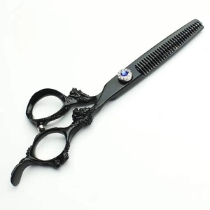 Tijeras de peluquero de alto rendimiento de acero inoxidable de ingeniería de precisión, nitidez superior, agarre cómodo, - Product Image 2