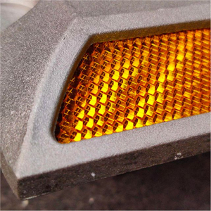 Hot bán nhôm IP68 an toàn giao thông đường lái xe đánh dấu nhấp nháy ánh sáng LED năng lượng mặt trời Powered Road Stud phản xạ Cat Eye Road <span class=keywords><strong>Spike</strong></span> - Product Image 6