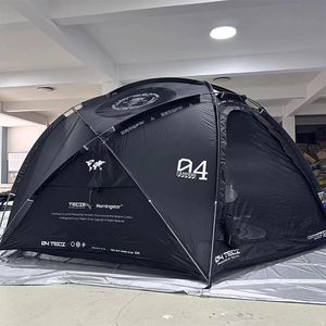 Morningstar PHI-4 porpora geodetic alluminio palo <span class=keywords><strong>tenda</strong></span> da campeggio impermeabile e antivento con rinforzo dritto in tessuto di Nylon - Product Image 4