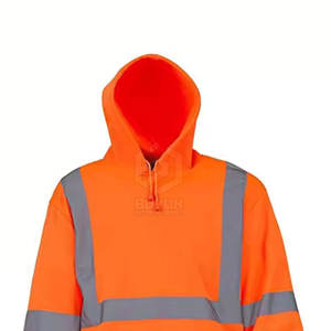 Venta caliente Sudadera CON CAPUCHA DE SEGURIDAD Alta visibilidad Construcción Seguridad Hi Vis Sudadera CON CAPUCHA DE SEGURIDAD reflectante - Product Image 4