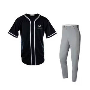 Uniforme de Béisbol de Alta Calidad, Pantalones de Jersey Transpirables, Logotipo y Número Personalizados, Ropa Deportiva Ligera y Duradera, Perfecta - Product Image 1