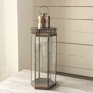 Home Decorative & Wedding Decorate Hanging Candle Holder Stainless Steel <b>Lantern</b> With Glass Best Quality Glossy Finished 4 Hotel - Product Image 2