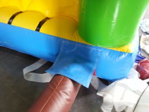 Château gonflable combiné pour enfants, jeu amusant avec matériau PVC, utilisation commerciale en extérieur - Product Image 5