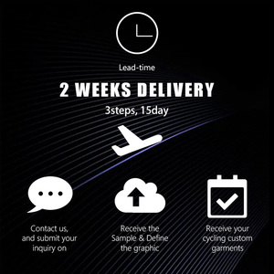 Pantalones cortos con pechera para hombre sublimados personalizados, ropa de ciclismo de nailon transpirable de alta elasticidad, pantalones medios 2024 para montar en bicicleta - Product Image 5