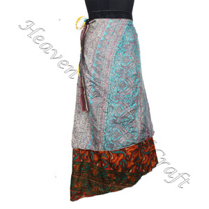 New Skirts <b>Beach</b> Wear Vintage Silk <b>Magic</b> 38" Length Wrap Skirt Sale!!!!!! Pareo Sarong Cover-ups <b>Beach</b> Swimwear Silk Wrap Skirt - Product Image 2