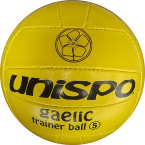 Ballon d'entraînement de football gaélique UNISPO Professional Trainer en caoutchouc synthétique, 100 % personnalisable, modèle GA MN8511 - Product Image 4