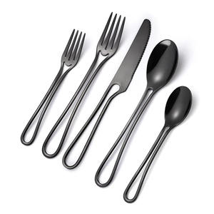 Juego de cubiertos de acero inoxidable niquelado para restaurante/Hotel, venta directa a precio de fábrica, el mejor fabricante indio - Product Image 3