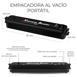 Mini scelleuse sous vide électrique automatique portable pour sacs en plastique, scelleuse alimentaire pour la cuisine - Product Image 2