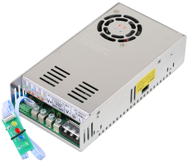 PSC-500-12  Battery Charger UPS AC to DC Smps Industrial Switching Power Supply 13.8V 25A and 10A by Charger Power Supply