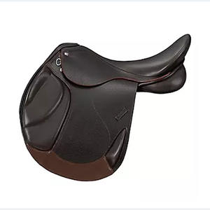 Selle anglaise en cuir réglable pour l'équitation de compétition, idéale pour les athlètes équestres de dressage et de saut d'obstacles - Product Image 4