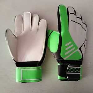 Gants de gardien de but en cuir de haute qualité professionnels, respirants, légers, protection complète des doigts - Product Image 6