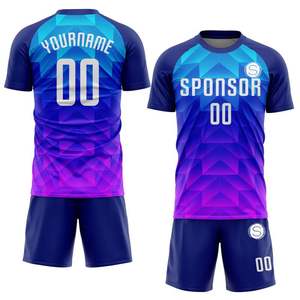 Conjunto de ropa de fútbol unisex Camiseta y pantalones cortos de fútbol de Francia - Product Image 3