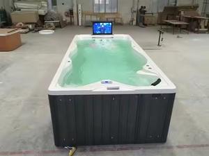 Balboa Piscine ovale de bain à remous de massage extérieur de conception moderne contrôlée-Acheter maintenant! - Product Image 4