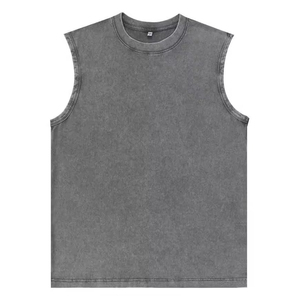 Custom Quick Dry <b>Men's</b> <b>Tank</b> <b>Top</b> for Gym Fitness Breathable Sportswear Sleeveless Vest Workout Training Shirt Wholesale - Product Image 4