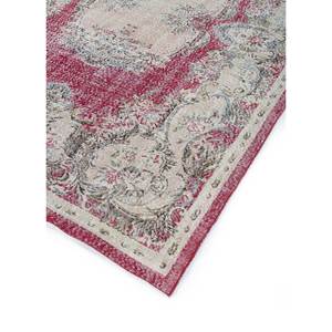 Alfombra de Lana Anudada a Mano de Gran Tamaño, Diseño Abstracto con Medallón Rojo Naranja y Patrón Rectangular para Sala de Estar, Pae-2430 - Product Image 2