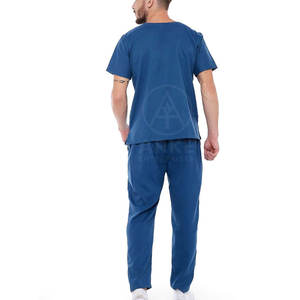Último diseño a prueba de viento Scrub Sets mejor método de impresión entrenamiento desgaste uniforme para la venta - Product Image 2