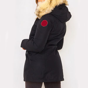 Vestes parkas personnalisées pour femmes veste parka longue respirante et résistante à l'eau vente en gros de vestes parkas légères pour femmes en hiver - Product Image 4