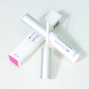 Cepillos de máscara de pestañas de secado rápido con etiqueta privada de Corea, botella de 5ml con alta viscosidad sin humo para levantamiento de pestañas, caja fuerte de plástico - Product Image 1